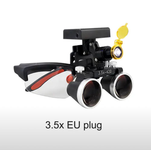 لوپ-چشمی-دندانپزشکی-بزرگنمایی-3.5X-TTL-Flip-Up-مناسب-اندو-زیبایی