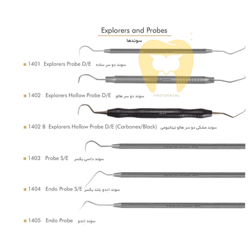 خرید سوند تشخیصی فتاح طب دو سر نوک تیز