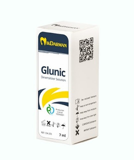 محلول ضدحساسیت گلونیک (بر اساس فرمول Gluma) نیک درمان